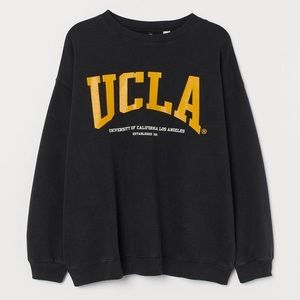 H&M black sweatshirt Oversized.
